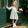 Garden Button-Front Dress, Green - Dresses - 3