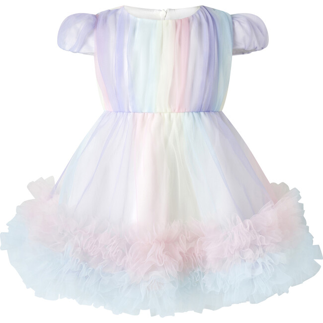 Baby Tulle Party Dress, Rainbow