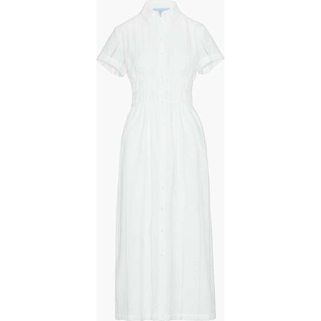 The Jamie Nap Dress, White Broderie Voile