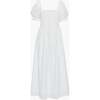 The Scarlett Nap Dress, White Broderie Voile - Dresses - 1 - thumbnail