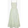 The Margot Dress, Green Jacquard Stripe - Dresses - 1 - thumbnail