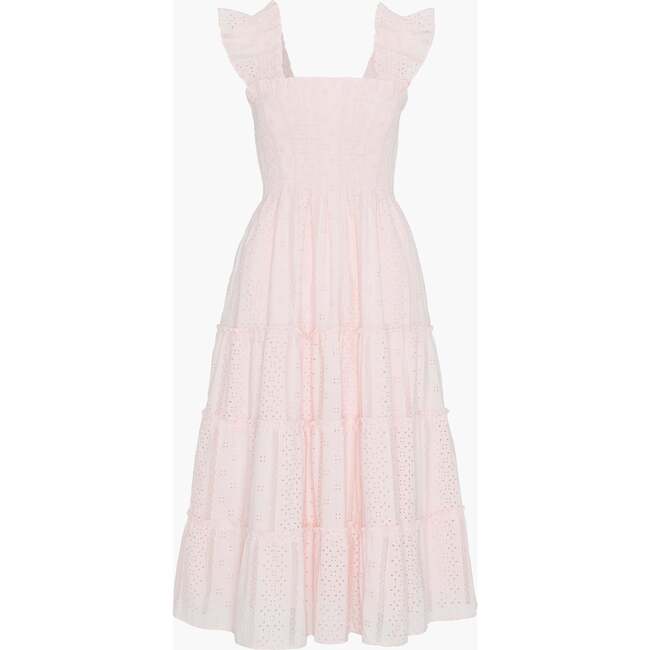 The Ellie Nap Dress, Pink Broderie Voile