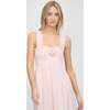 The Rosetta Nap Dress, Pink Broderie Voile - Dresses - 3