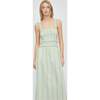 The Azalea Maxi Nap Dress, Green Jacquard Stripe - Dresses - 3