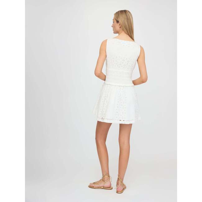 The Joanna Dress, White Floral Broderie - Dresses - 5