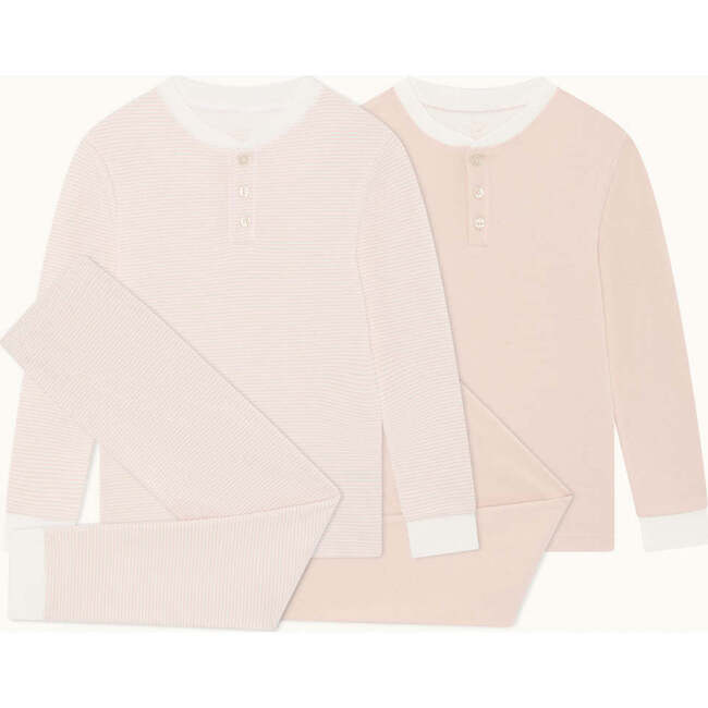 Derek Stripe Pajamas, Pink