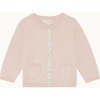 Casey Baby Cardigan, Pink - Cardigans - 1 - thumbnail