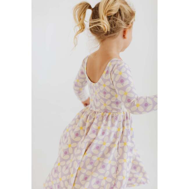 Twirl Dress, Pale Purple Petals - Dresses - 3