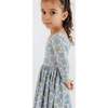 Twirl Dress, Periwinkle Meadow - Dresses - 3 - thumbnail