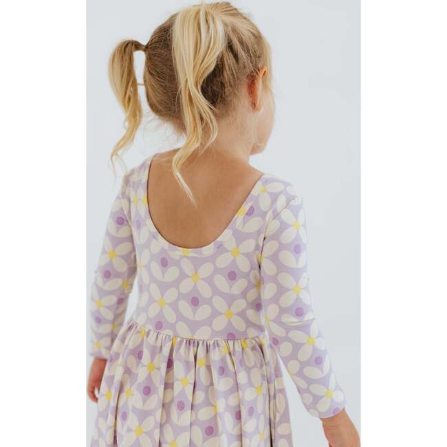 Twirl Dress, Pale Purple Petals - Dresses - 6