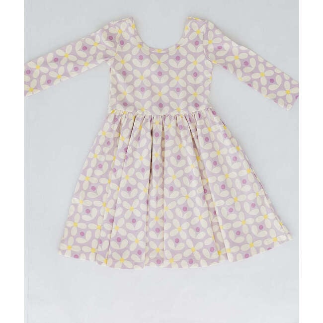 Twirl Dress, Pale Purple Petals - Dresses - 8
