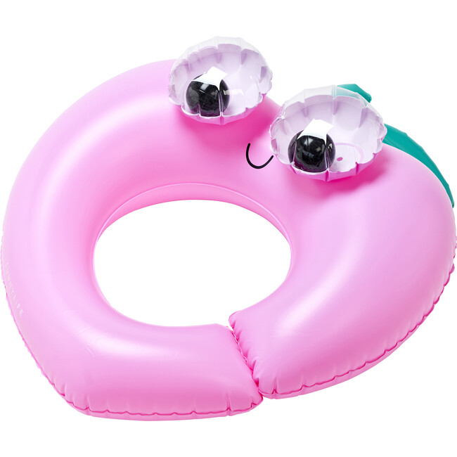 Kids Tube Pool Ring: Poppy the Peach, Pink - Pool Floats - 3