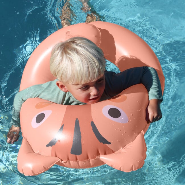 Kids Tube Pool Ring:Tino the Tiger, Clay - Pool Floats - 3