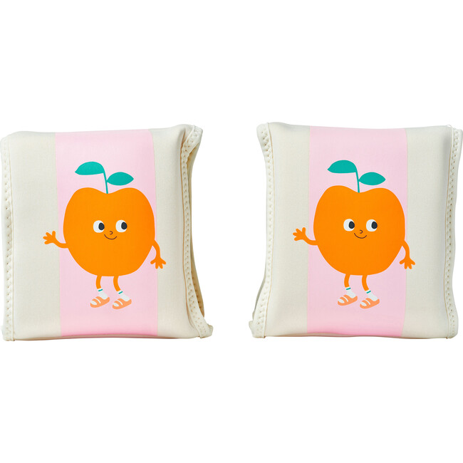 Kids Floaties: Poppy the Peach, Pink Stripe