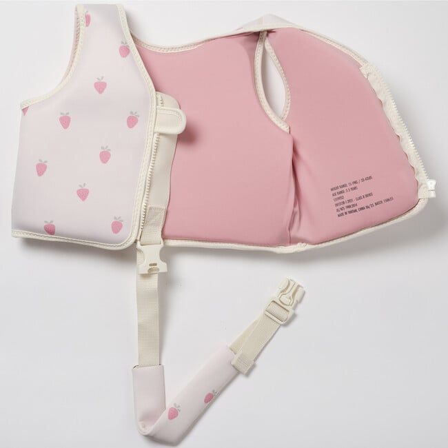 Kids Swim Vest: 2-3Y - Strawberry Sunshine - Pool Floats - 4