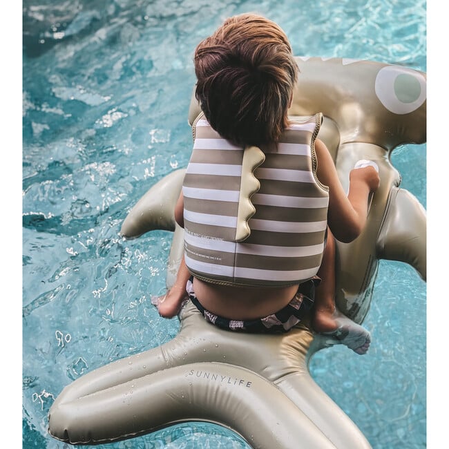 Kids Swim Vest: 3-6Y - Into the Wild, Khaki - Pool Floats - 6