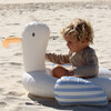 Kids Tube Pool Ring: Sammy the Seagull, Blue Stripe - Pool Floats - 6