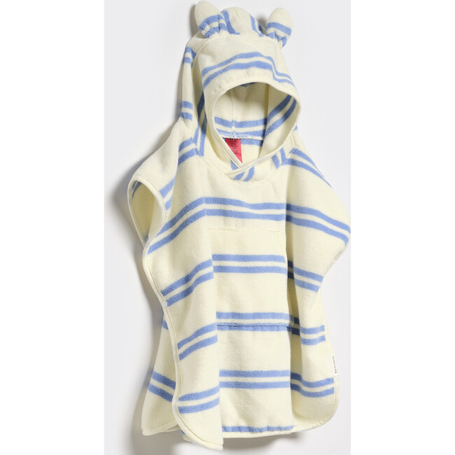 Kids Character Hooded Towel: Sammy the Seagull, Blue Stripe - Towels - 3