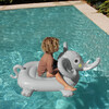Kids Ride-On Float: Eli the Elephant, Grey - Pool Floats - 7