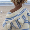 Kids Character Hooded Towel: Sammy the Seagull, Blue Stripe - Towels - 6