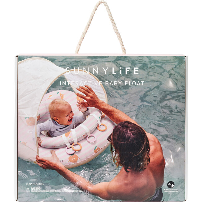 Interactive Baby Float: Poppy the Peach, Pink Stripe