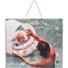 Interactive Baby Float: Poppy the Peach, Pink Stripe - Pool Floats - 2
