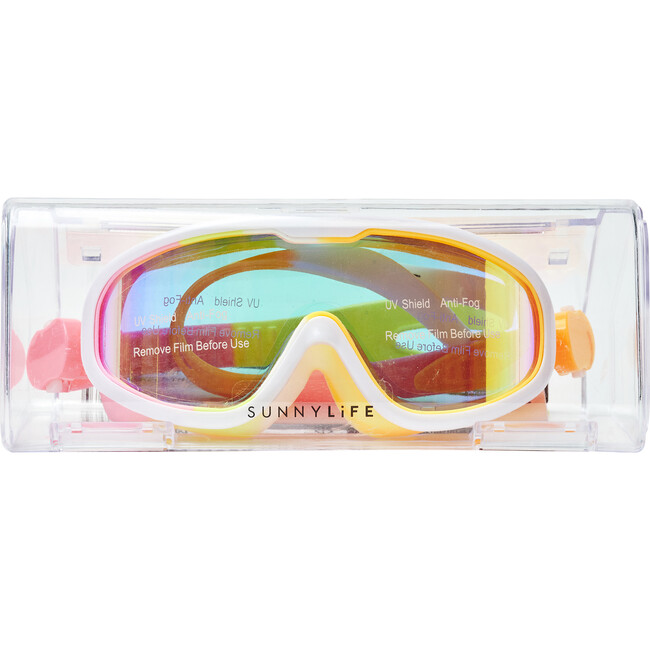 Kids Swim Mask: Poppy the Peach - Swim Goggles - 8