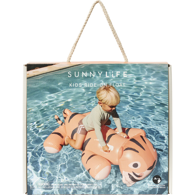 Kids Ride-On Float: Tino the Tiger, Clay - Pool Floats - 9
