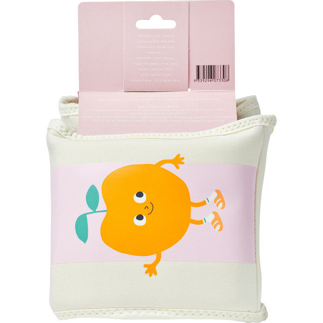 Kids Floaties: Poppy the Peach, Pink Stripe - Pool Floats - 8