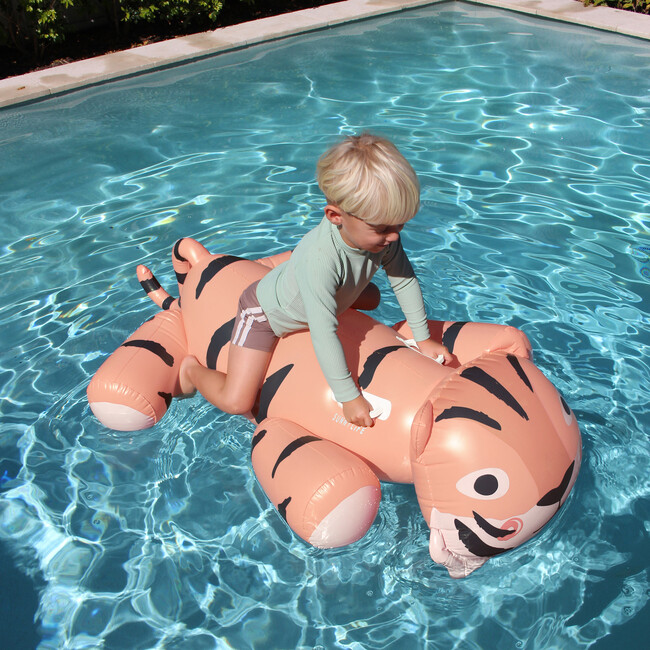 Kids Ride-On Float: Tino the Tiger, Clay - Pool Floats - 10