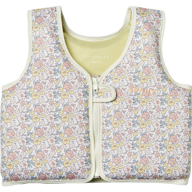 Float Vest: 3-6Y - Into the Garden, Ditsy Floral