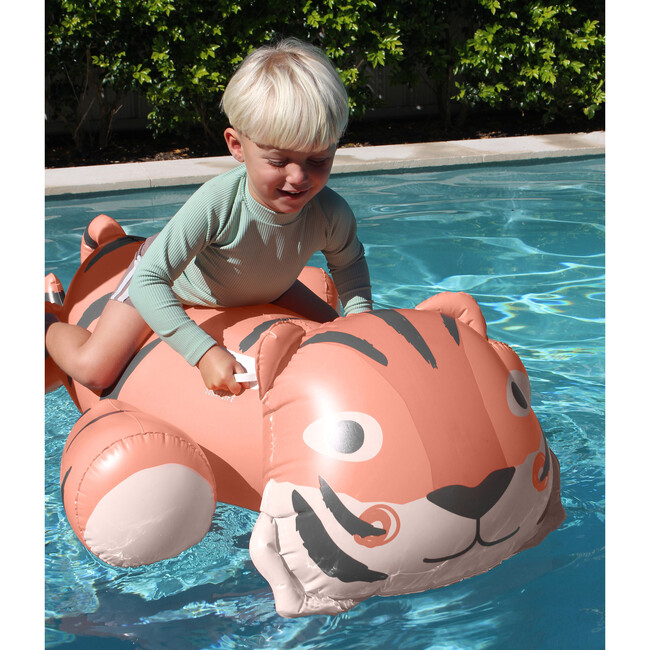 Kids Ride-On Float: Tino the Tiger, Clay - Pool Floats - 11