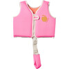 Float Vest: 2-3Y - Poppy the Peach, Neon Pink - Pool Floats - 1 - thumbnail