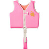 Float Vest: 1-2Y - Poppy the Peach, Neon Pink - Pool Floats - 1 - thumbnail
