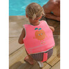 Float Vest: 1-2Y - Poppy the Peach, Neon Pink - Pool Floats - 2