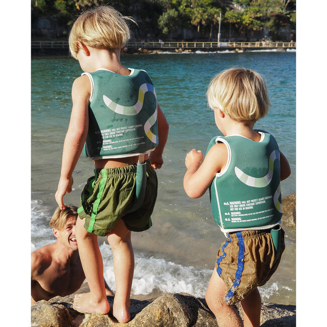 Float Vest: 2-3Y - Into the Jungle, Green - Pool Floats - 4