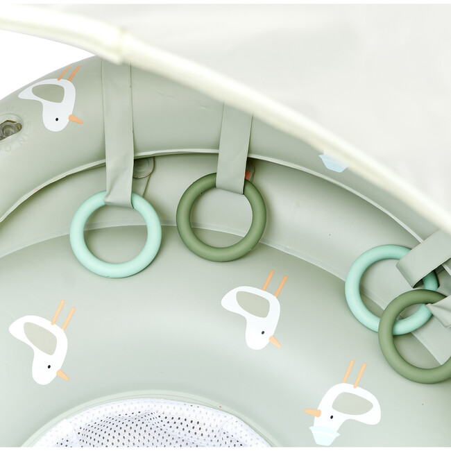 Interactive Baby Float: Sammy the Seagull, Green - Pool Floats - 9