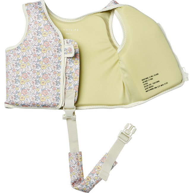 Float Vest: 2-3Y - Into the Garden, Ditsy Floral - Pool Floats - 5
