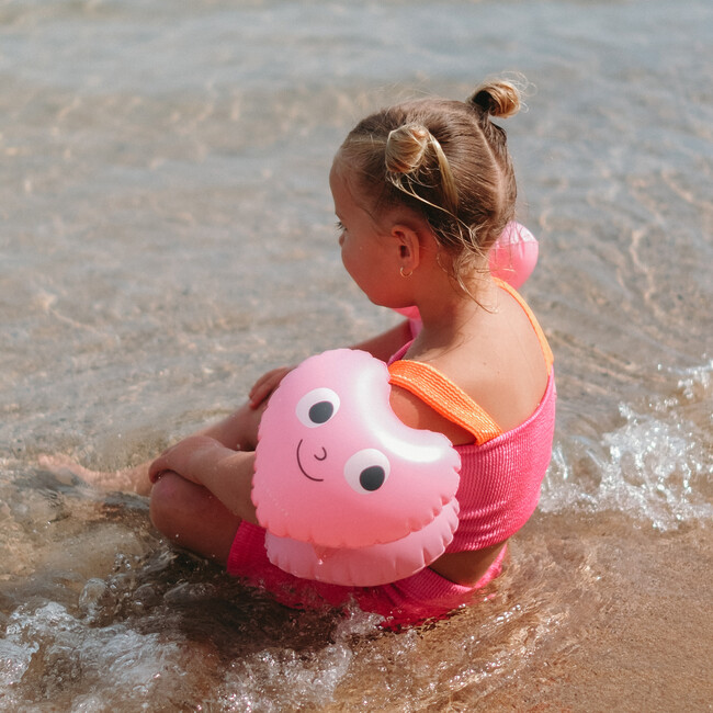 Inflatable Arm Bands: Poppy the Peach, Pink - Pool Floats - 7