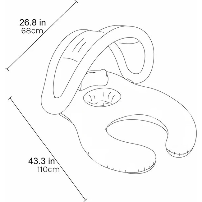 Float Together Baby Seat: Sammy the Seagull, Green - Pool Floats - 6