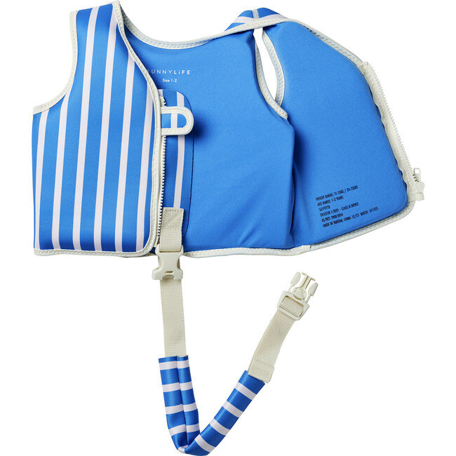 Float Vest: 1-2Y - Tino the Tiger, Blue - Pool Floats - 8