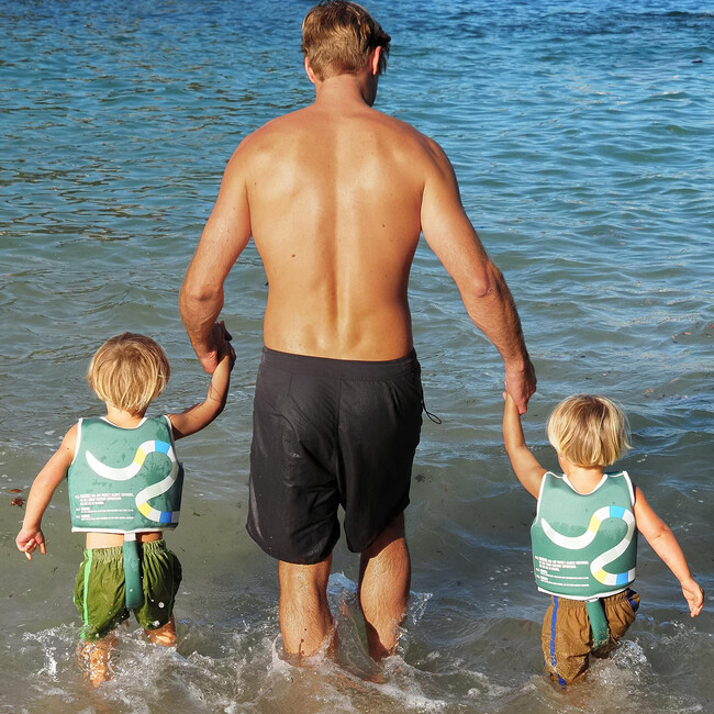 Float Vest: 1-2Y - Into the Jungle, Green - Pool Floats - 7