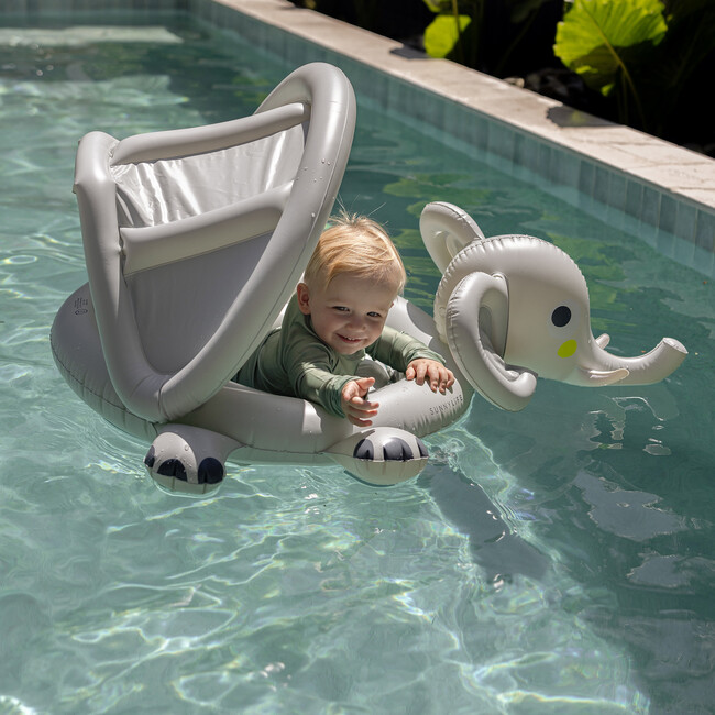Baby Float: Eli the Elephant, Grey - Pool Floats - 3