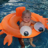 Baby Float: Sonny the Sea Creature, Neon Orange - Pool Floats - 3