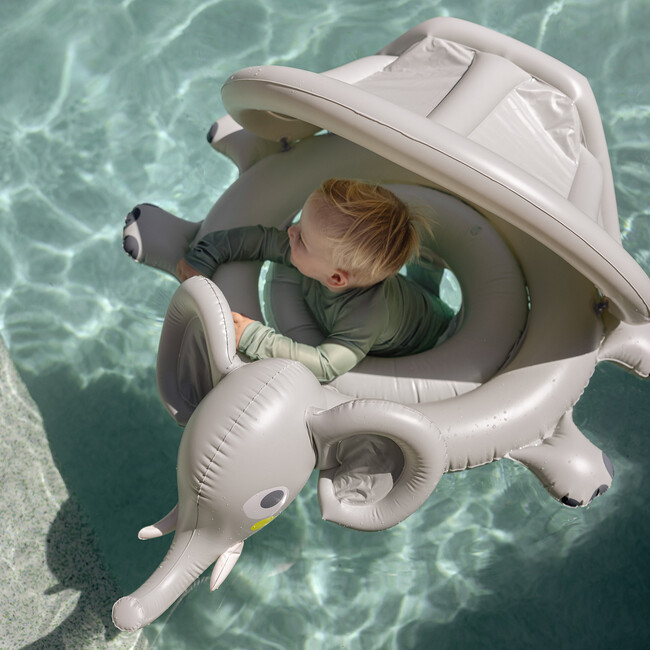 Baby Float: Eli the Elephant, Grey - Pool Floats - 4