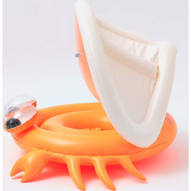 Baby Float: Sonny the Sea Creature, Neon Orange - Pool Floats - 5