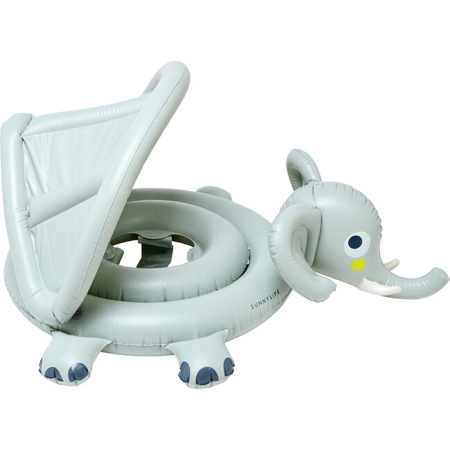 Baby Float: Eli the Elephant, Grey - Pool Floats - 5