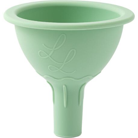 Nontoxic Silicone Funnel, Green