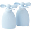 The Palmetto Pouch 2-Pack: Nontoxic Reusable Smoothie Pouch, Blue and Blue - Food Storage - 1 - thumbnail