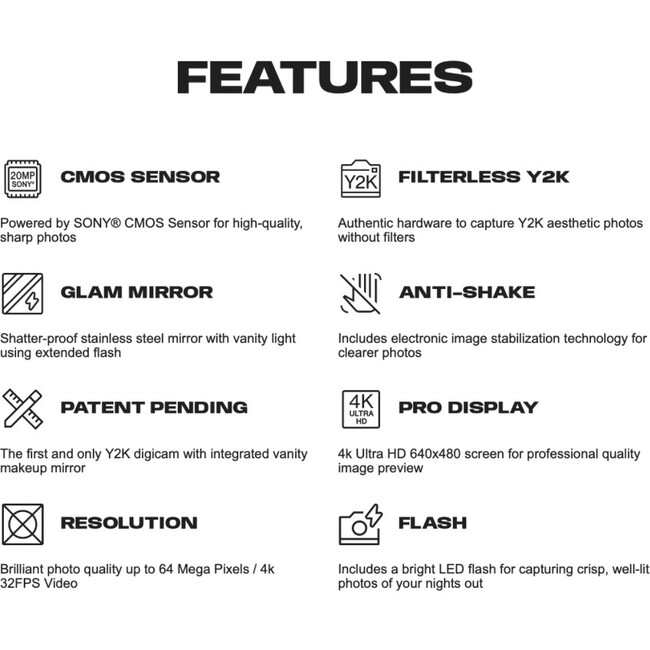 Blush Digicam, Racing Green - Cameras - 4